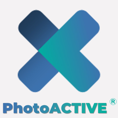 Photoactive logo